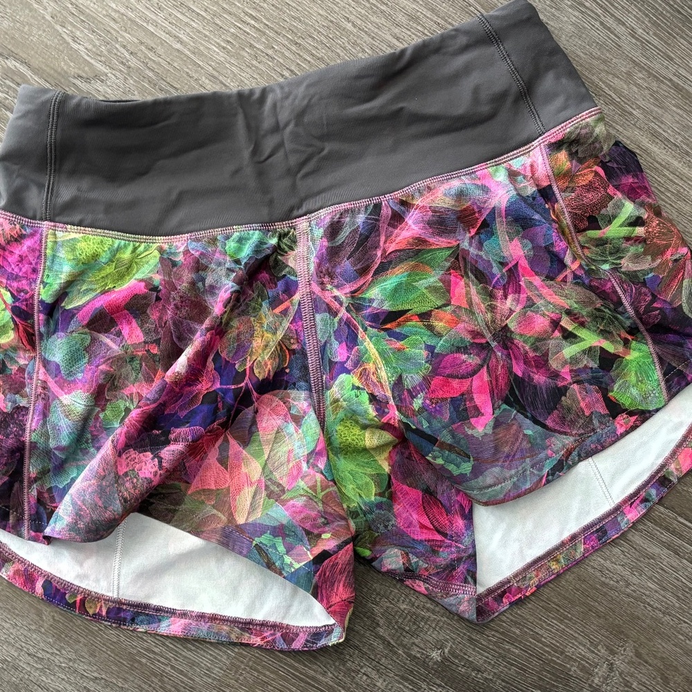 Lululemon Speed Up Lined Short 4"